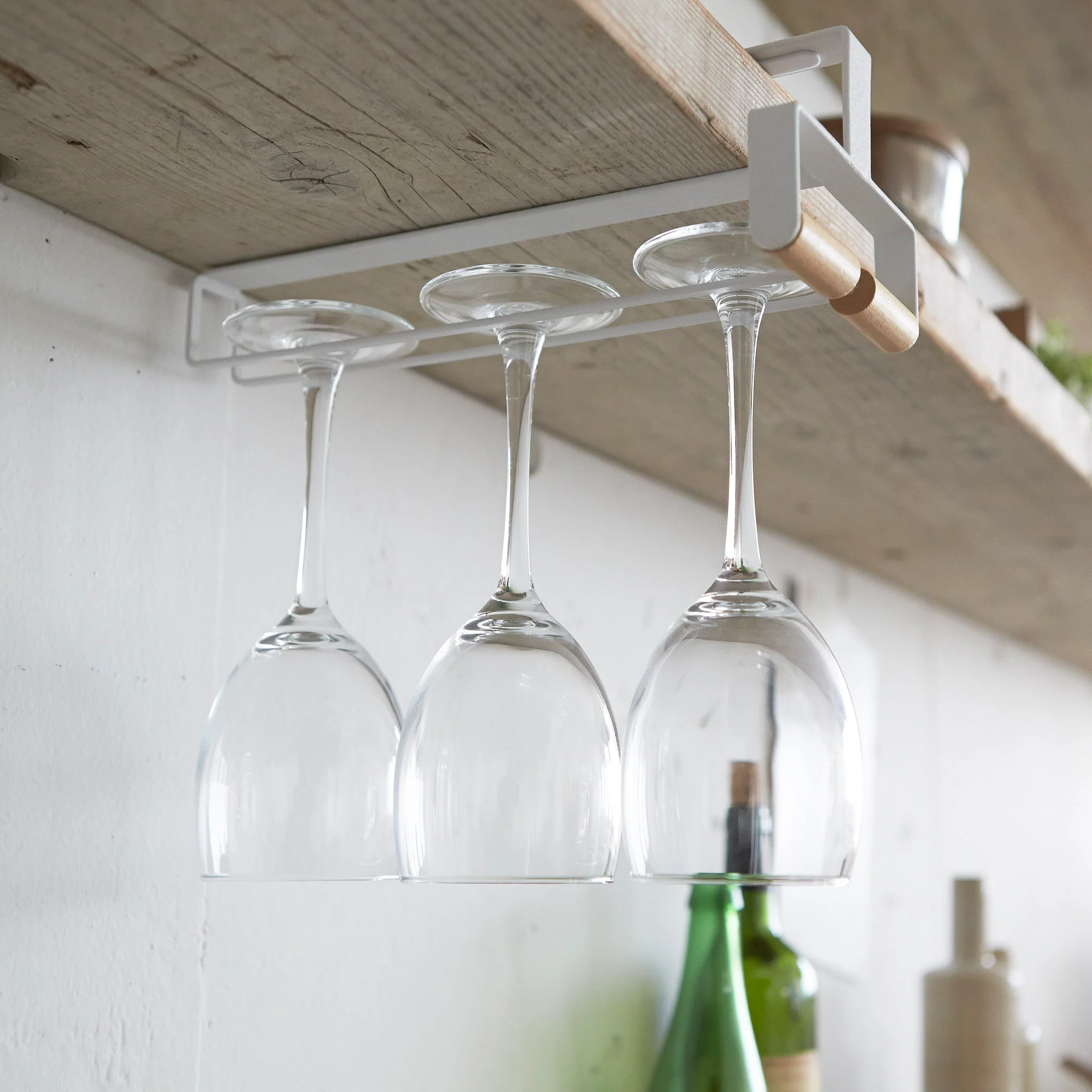 Under-Shelf Wine Glass Hanger - Image 3