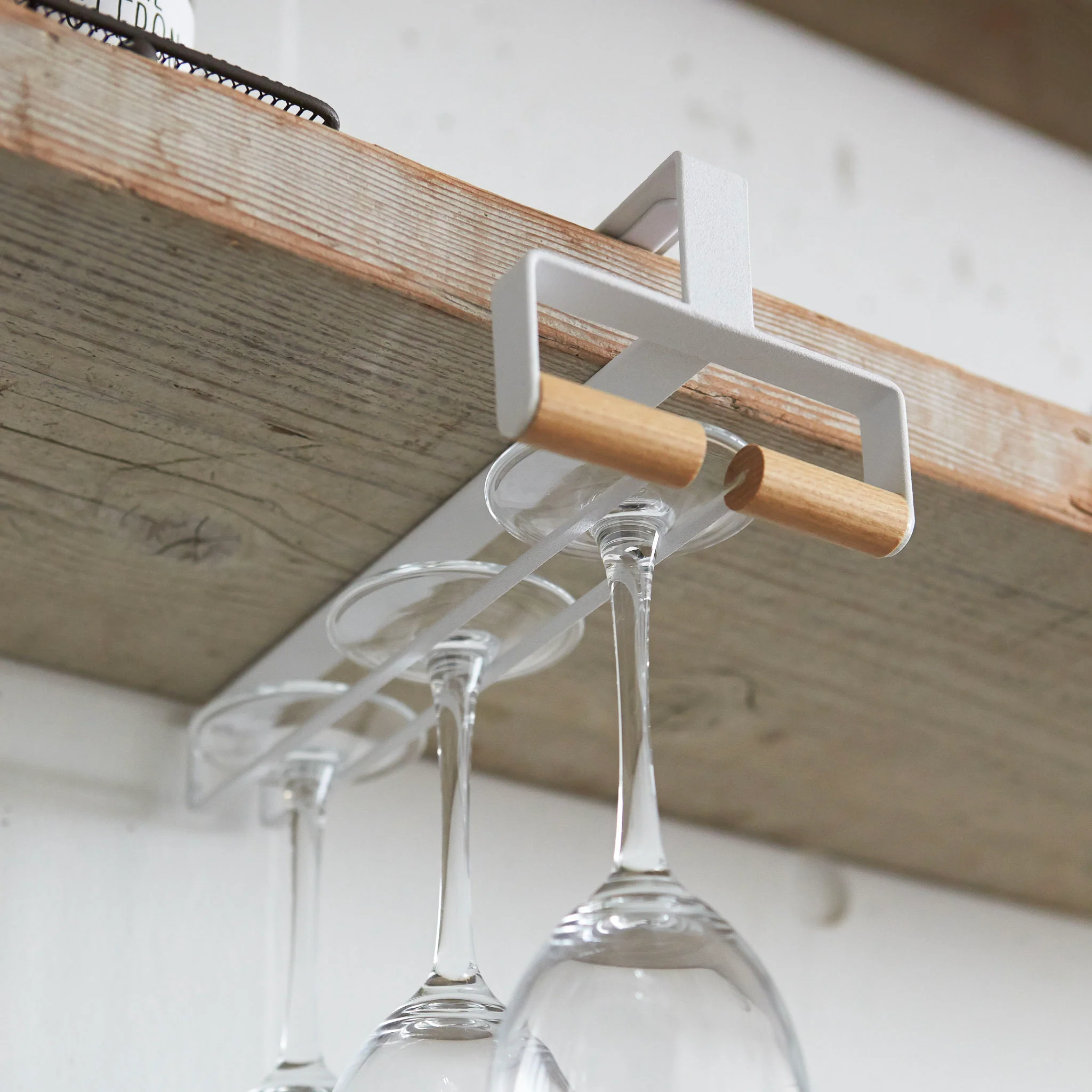 Under-Shelf Wine Glass Hanger - Image 4