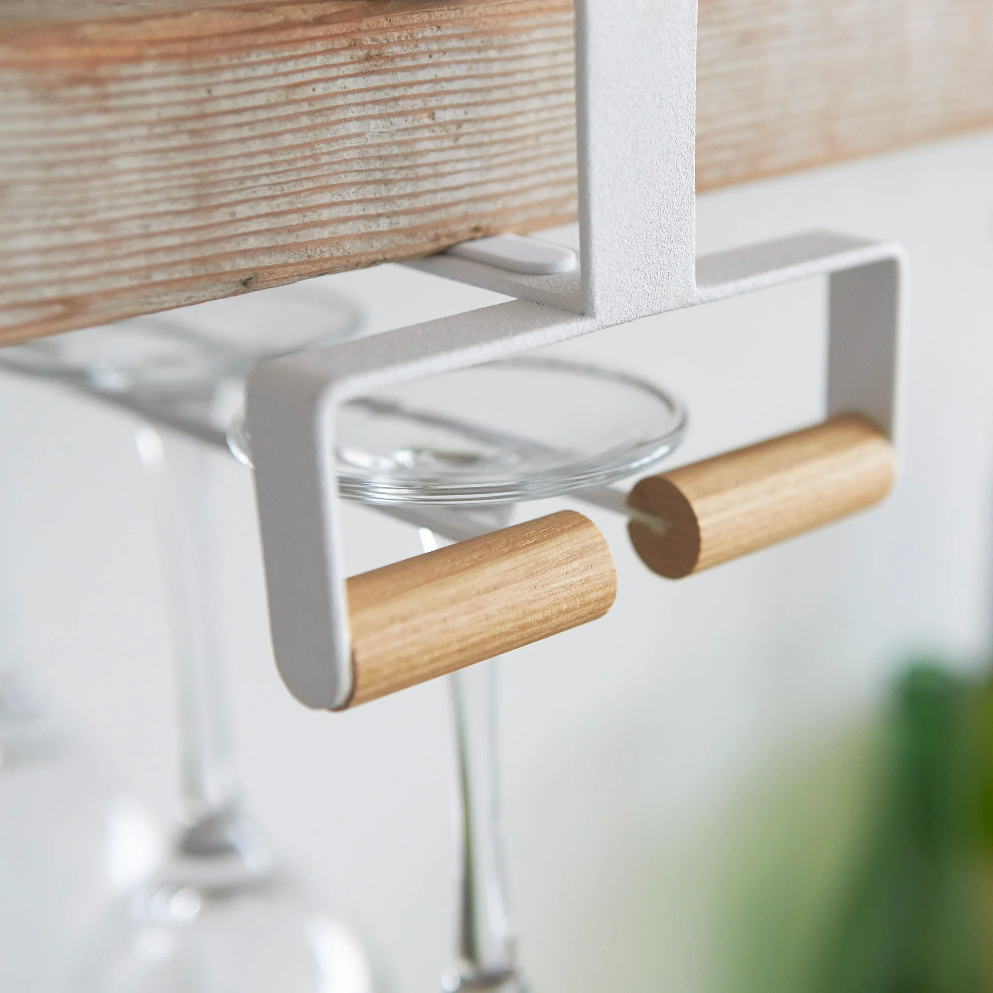 Under-Shelf Wine Glass Hanger - Image 5
