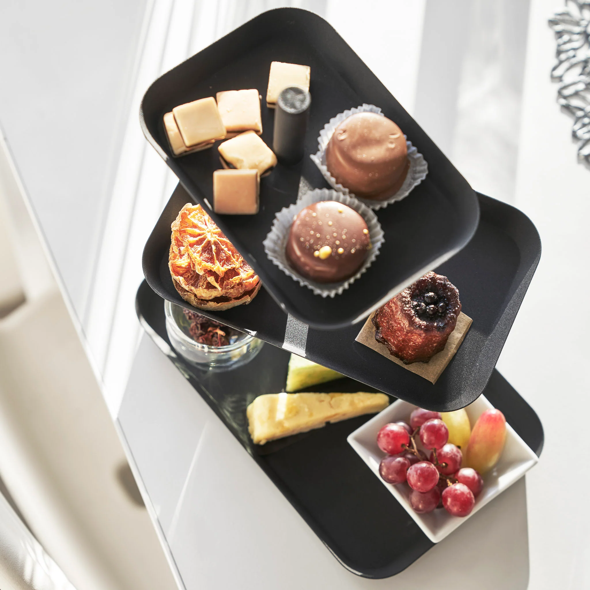 3-Tiered Serving Stand with Rotatable Trays - Image 11