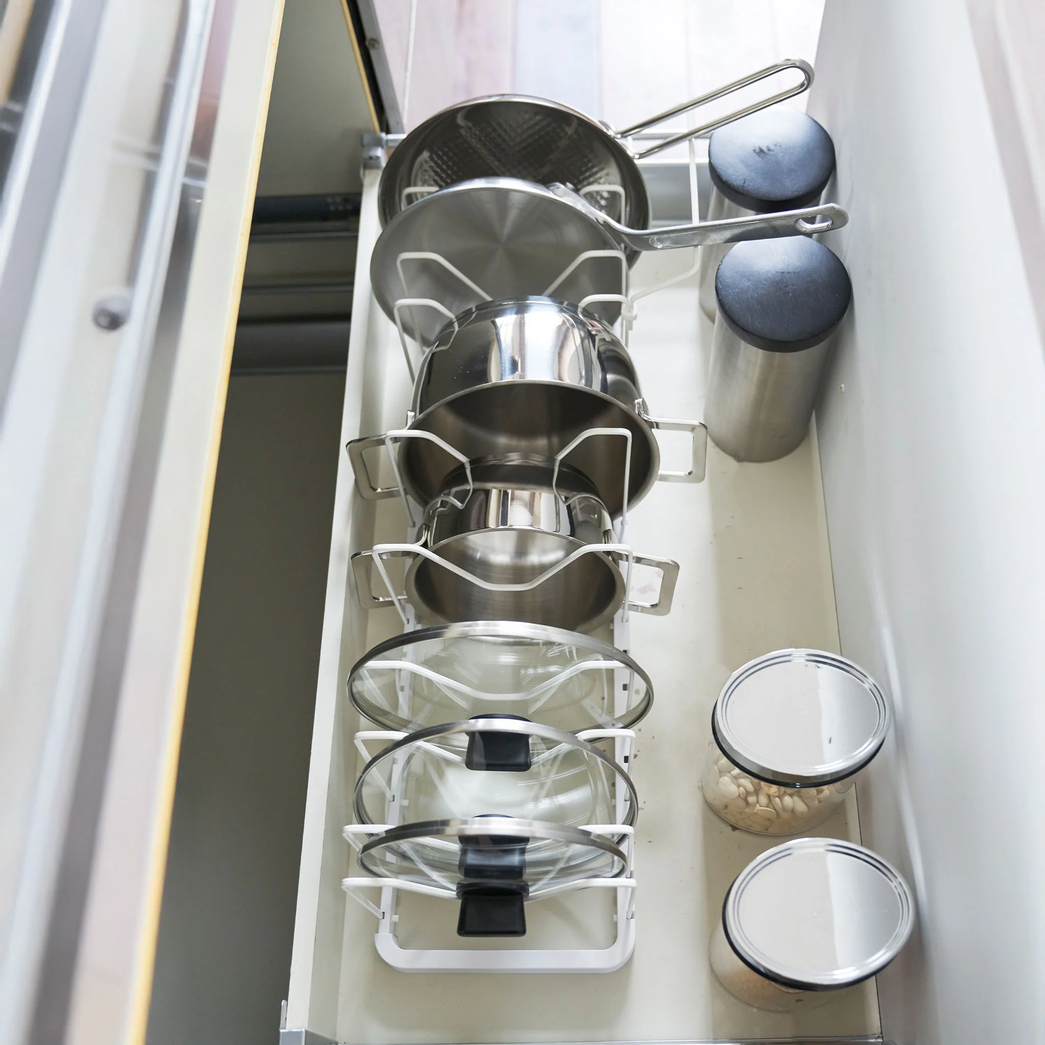 Extendable Pot Lid & Pan Organizer - Image 3