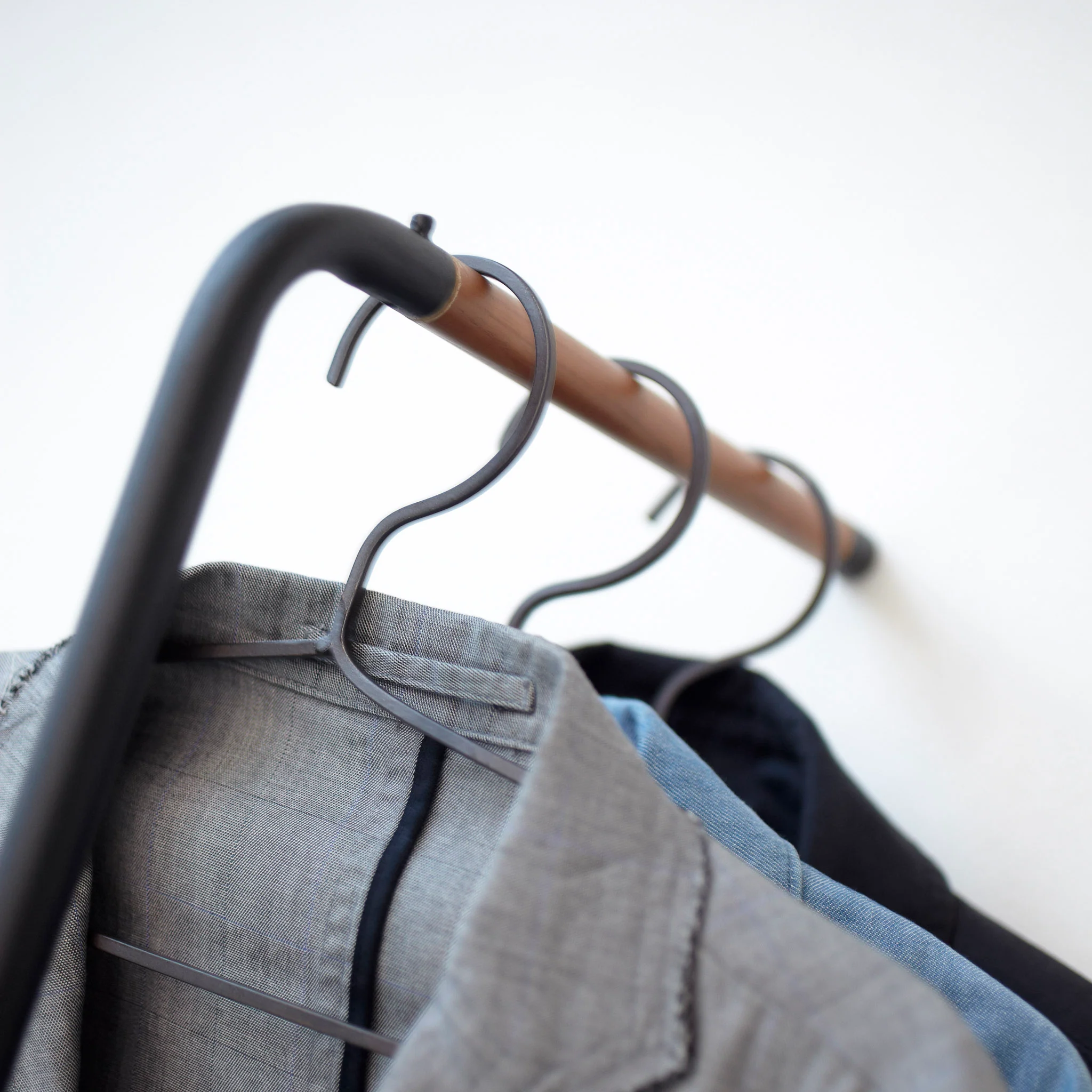 Slim Leaning Coat Rack - Image 6