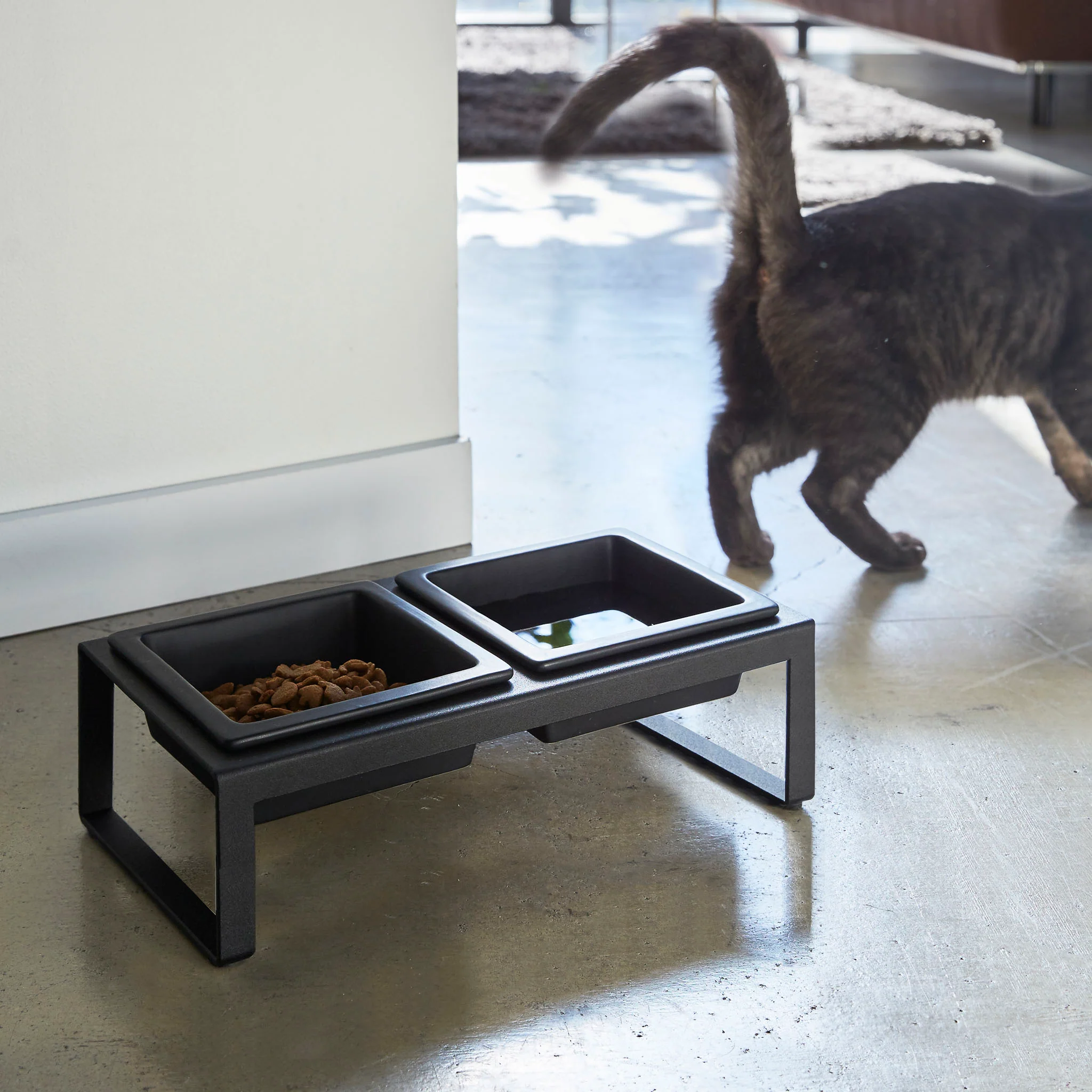 Pet Food Bowls with Stand - Image 9