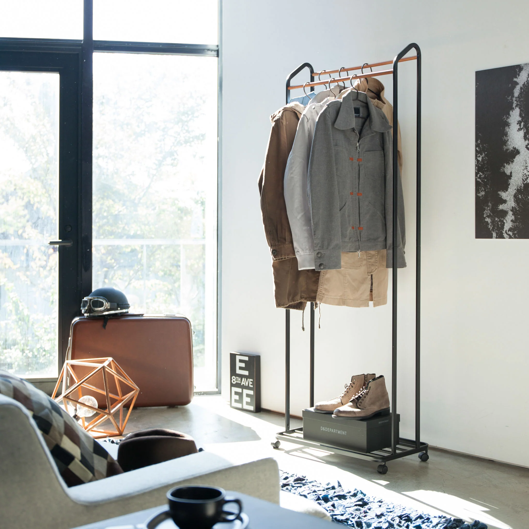 Coat Rack with Casters - Image 7