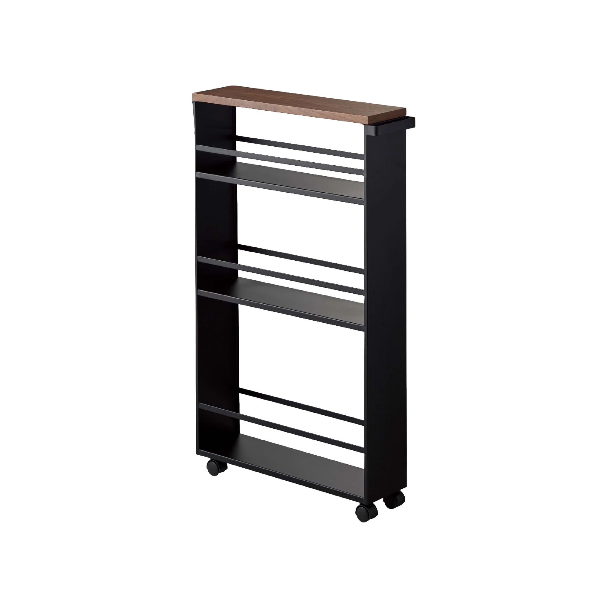 Slim Wood-Top Storage Cart - Image 13