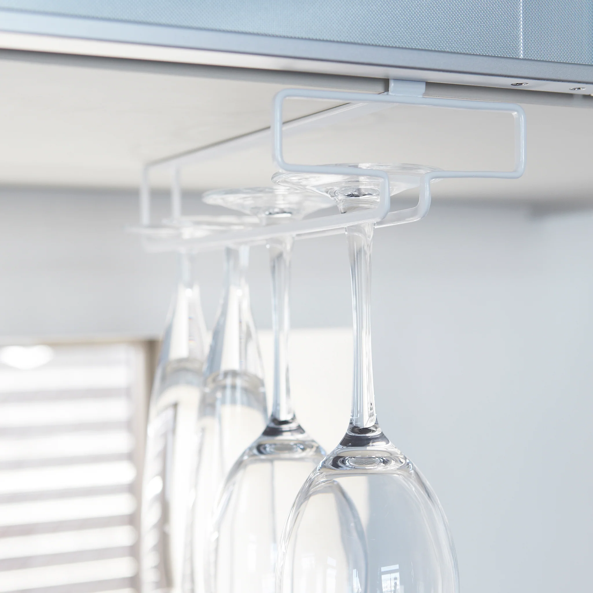 Under-Shelf Wine Glass Hanger - Image 3
