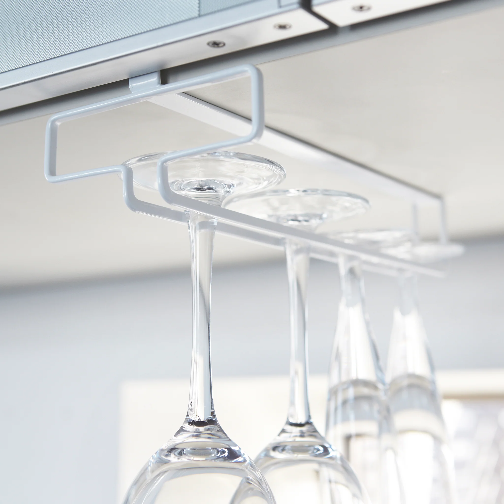 Under-Shelf Wine Glass Hanger - Image 4