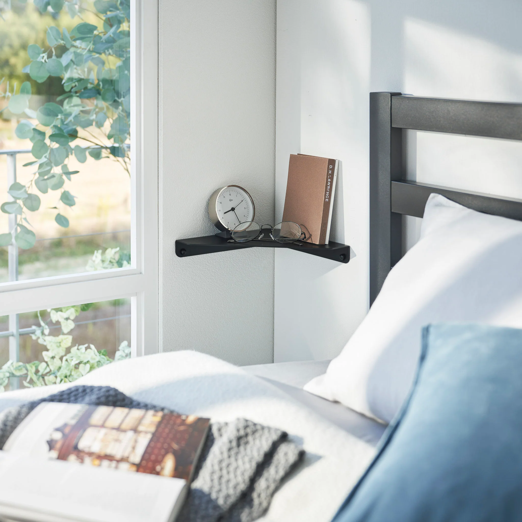 Wall-Mounted Corner Shelf - Image 12