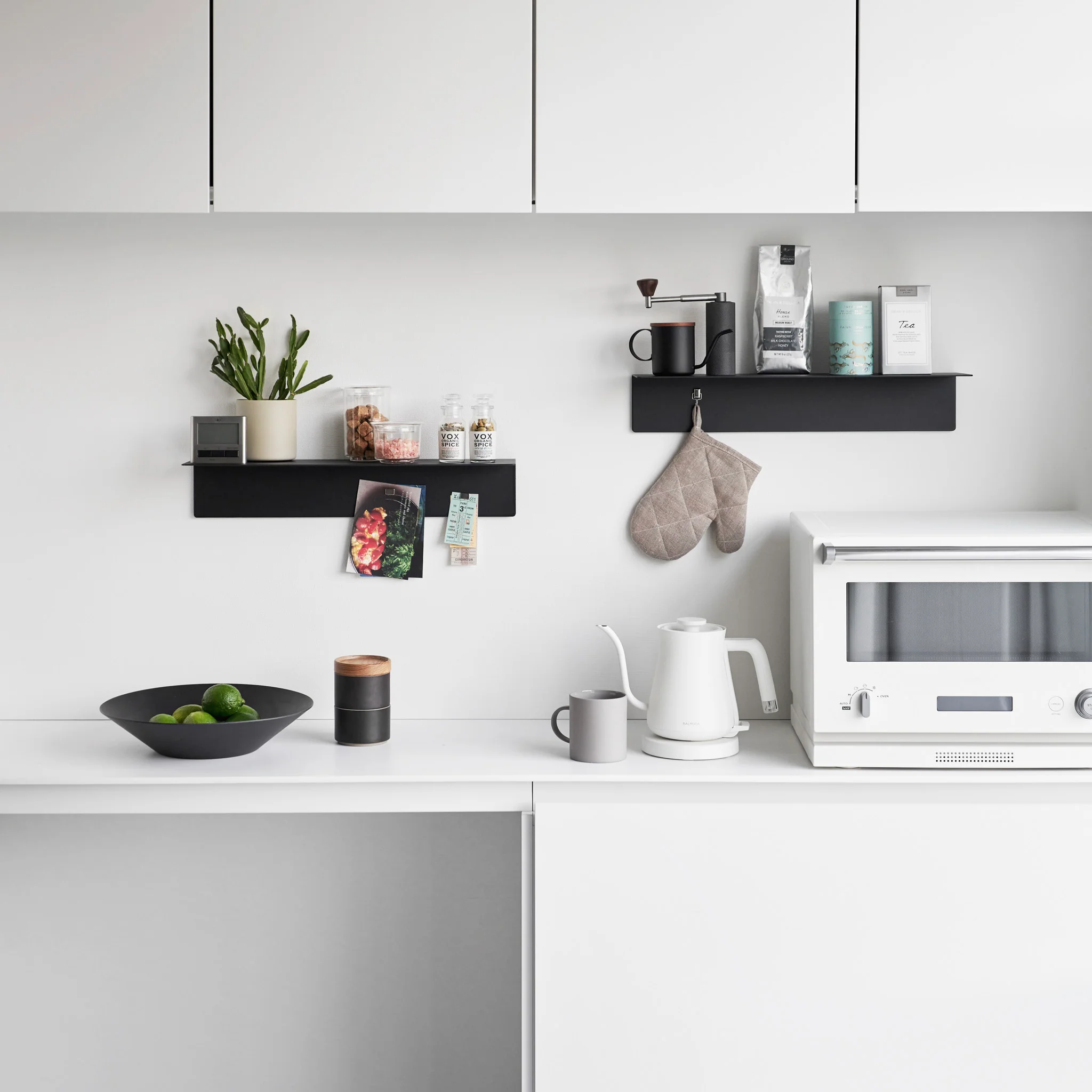 Wall-Mounted Shelf with Magnetic Panel (50 cm) - Image 13