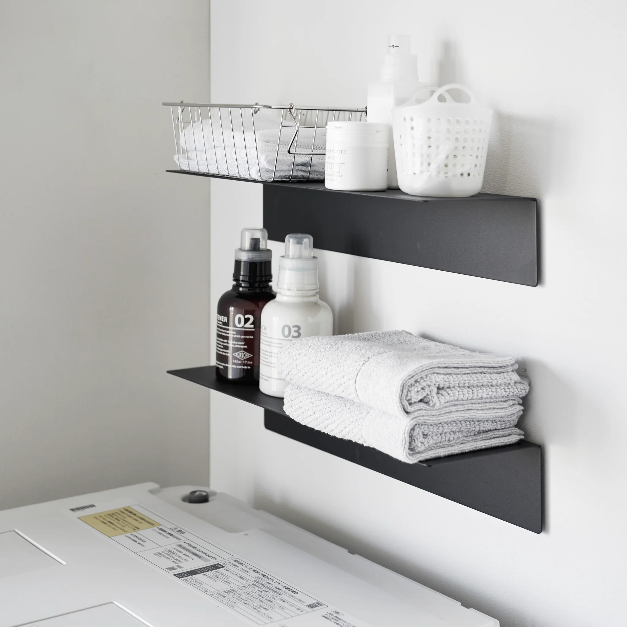 Wall-Mounted Shelf with Magnetic Panel (50 cm) - Image 19