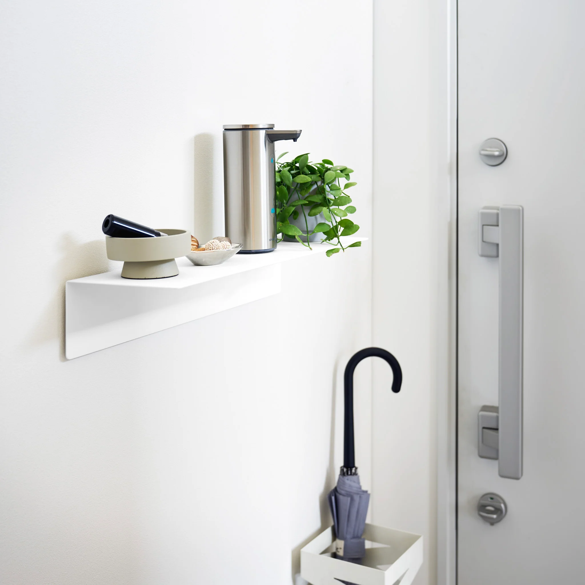 Wall-Mounted Shelf with Magnetic Panel (50 cm) - Image 6