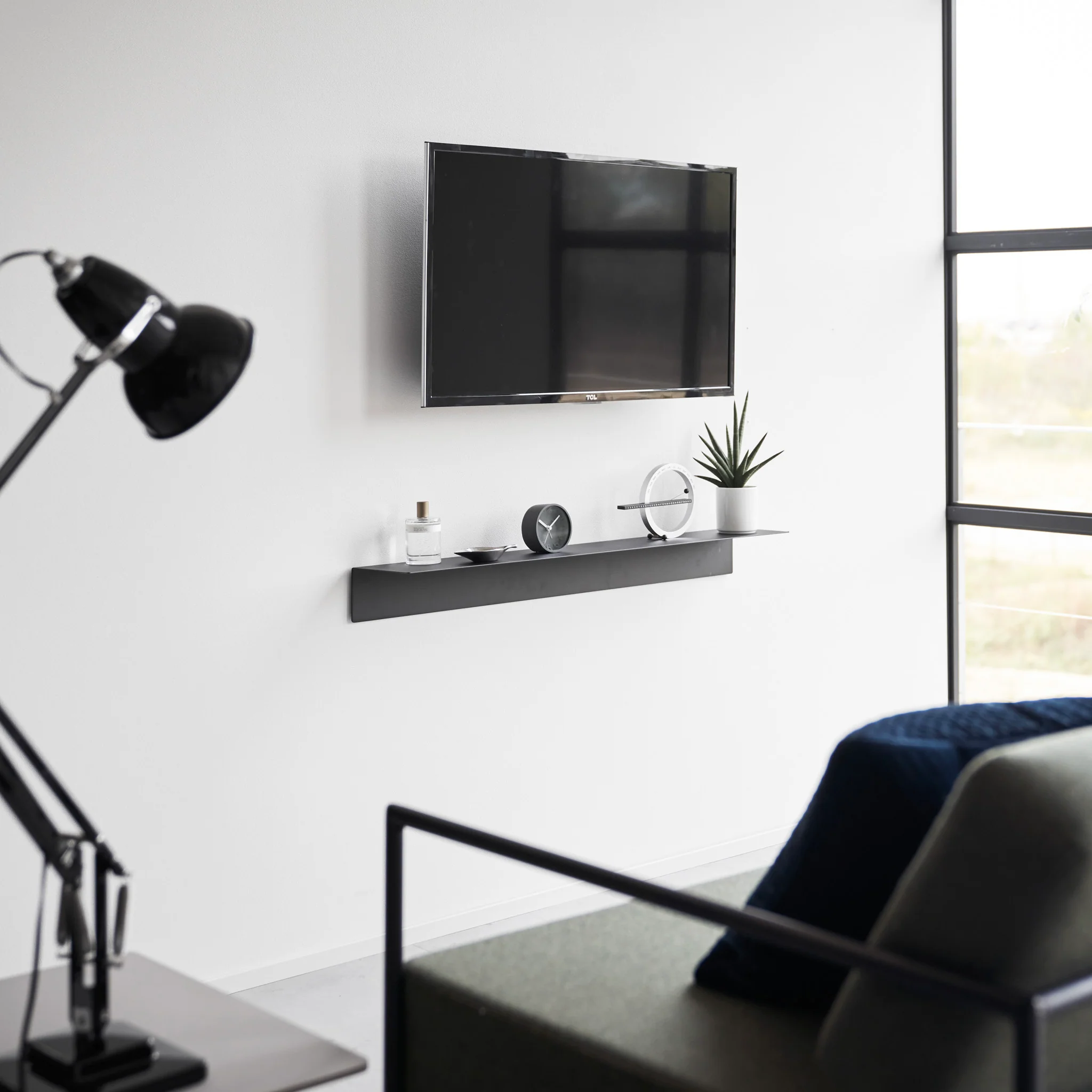 Wall-Mounted Shelf with Magnetic Panel (90 cm) - Image 12