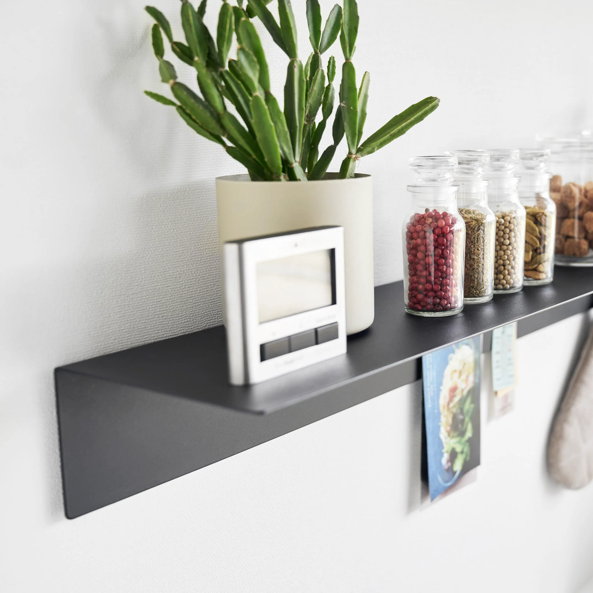 Wall-Mounted Shelf with Magnetic Panel (90 cm) - Image 16