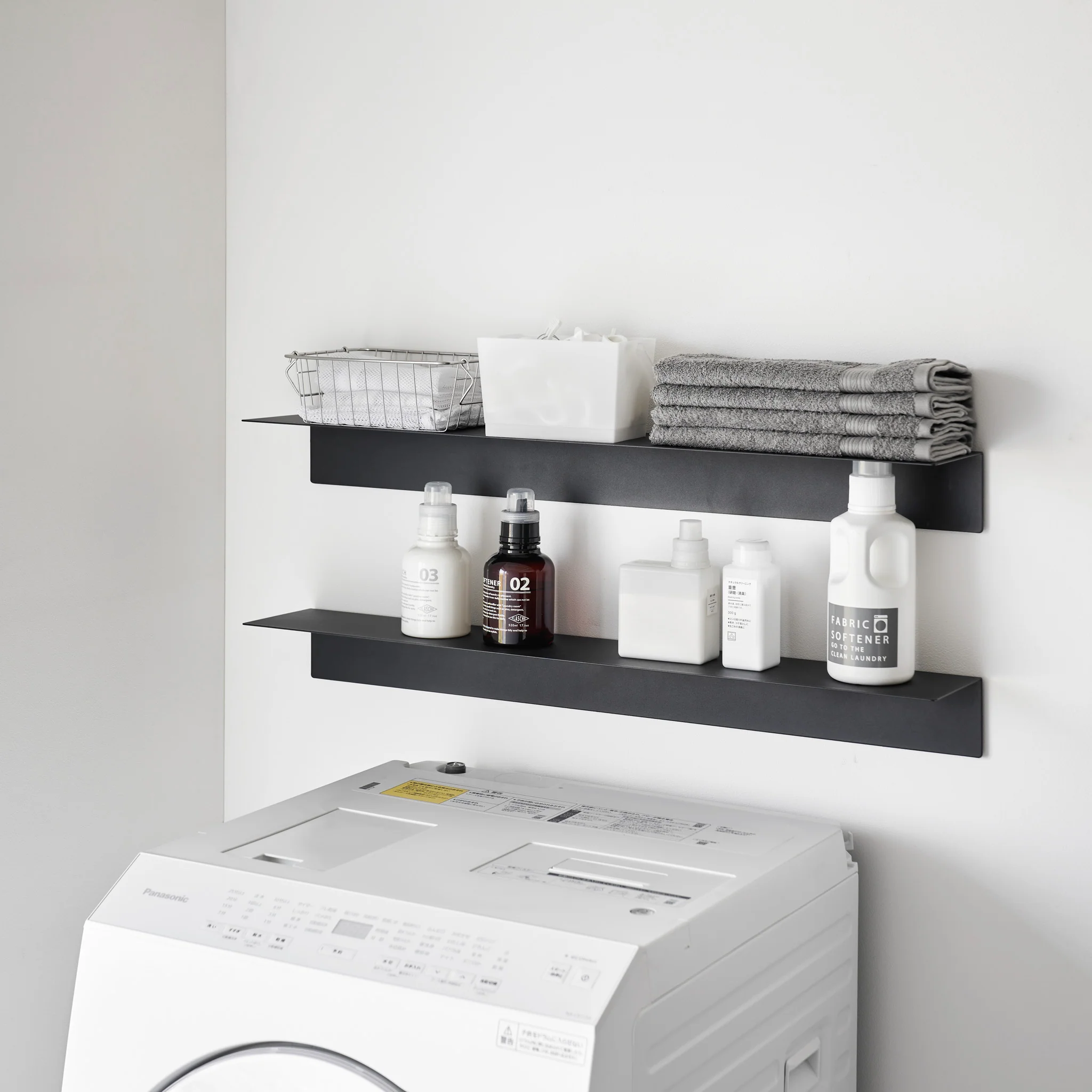 Wall-Mounted Shelf with Magnetic Panel (90 cm) - Image 19