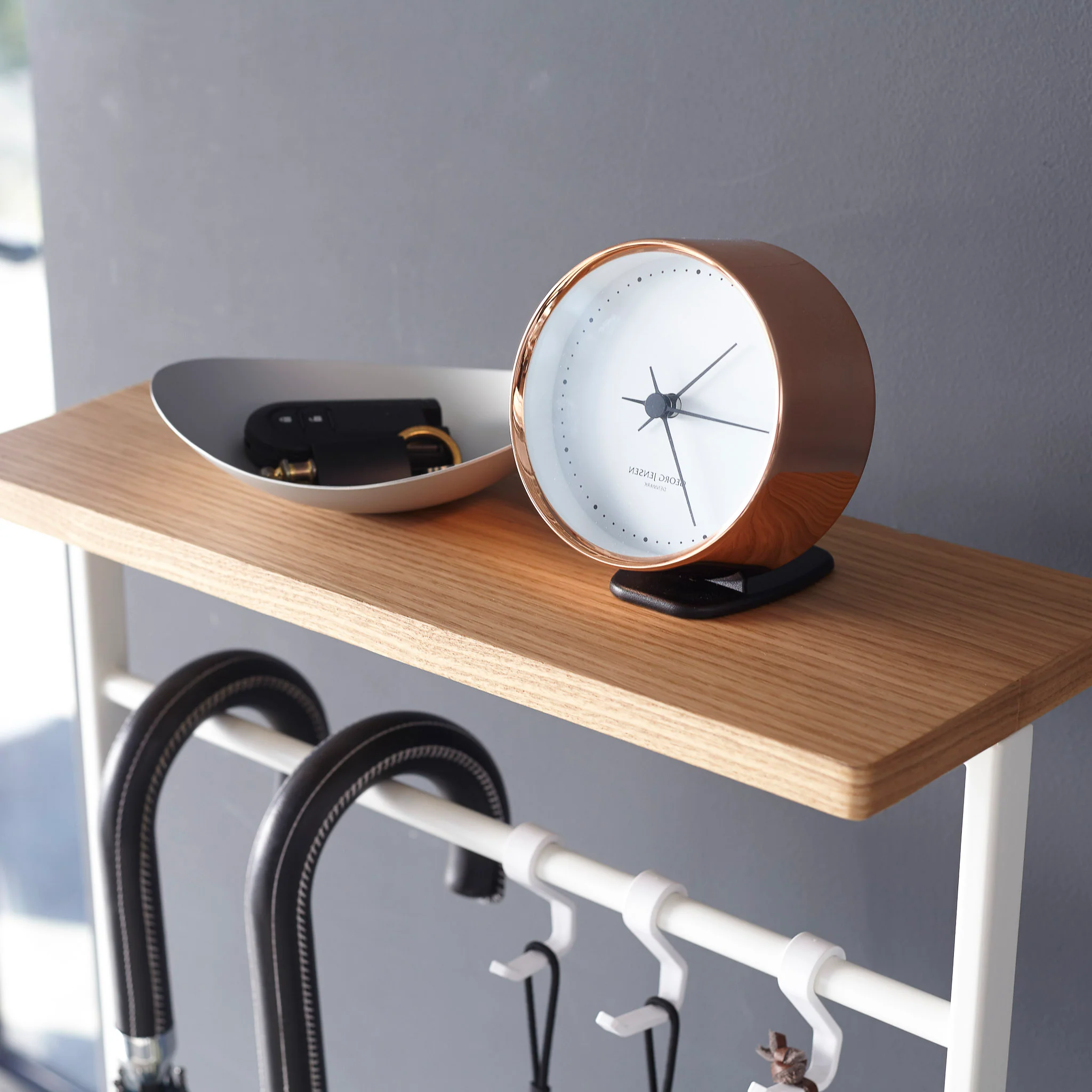Wood-Top Hanging Umbrella Stand - Image 4