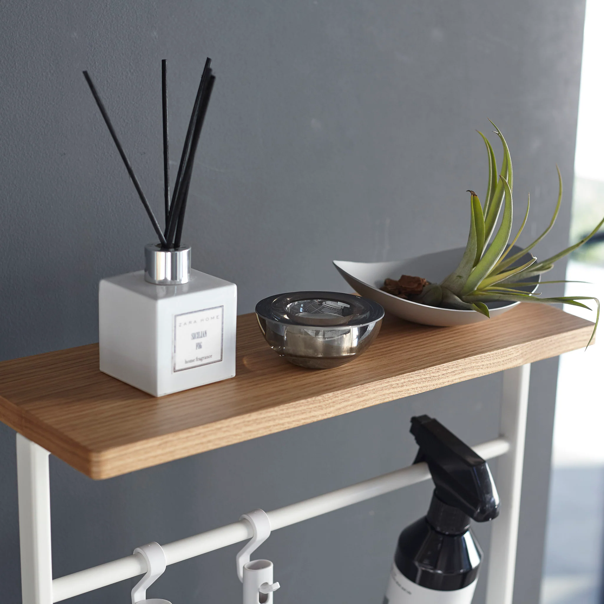 Wood-Top Hanging Umbrella Stand - Image 8